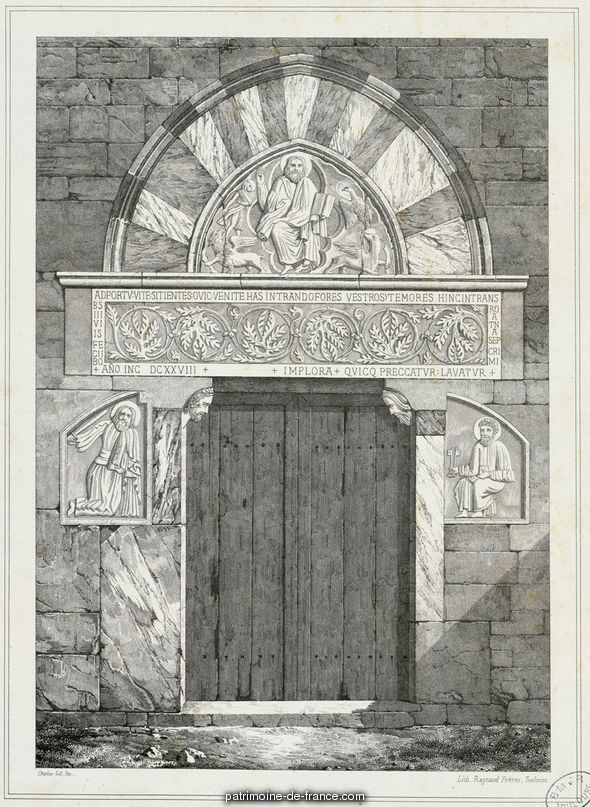 Portail de Maguelonne par du Mège Alexandre (1780-1862)