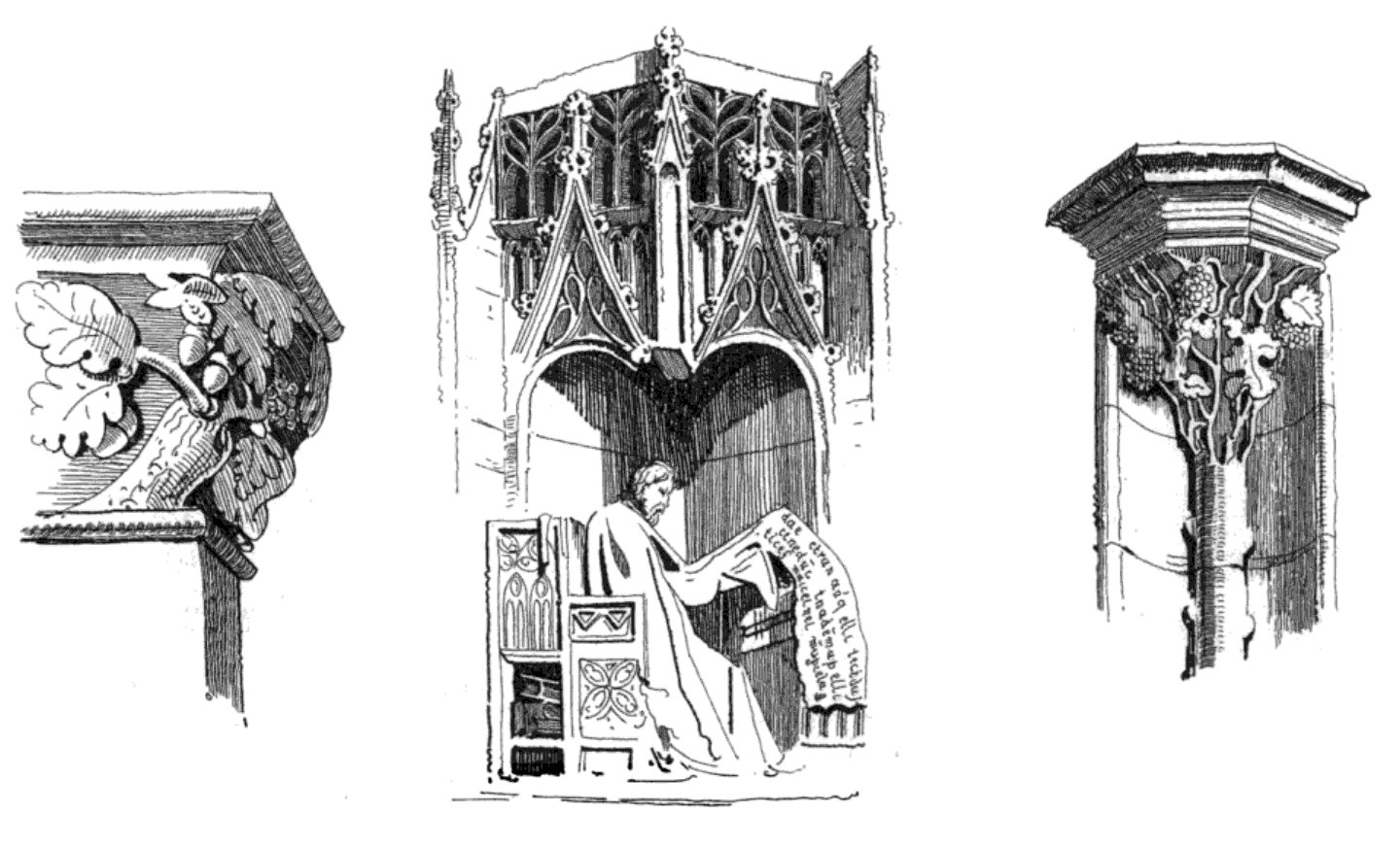 Ornementation cathédrale de Nantes.