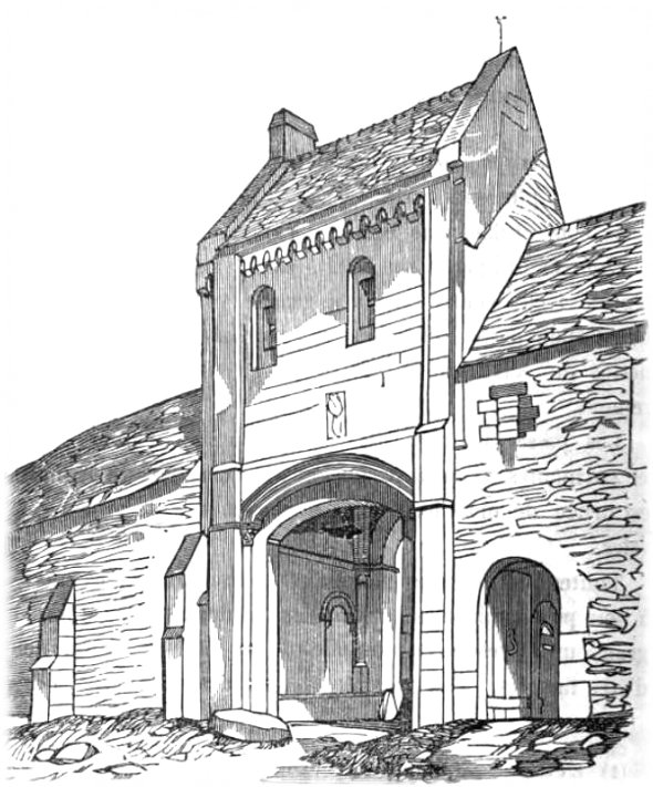 Restes du prieuré de Saint-Gabriel à St gabriel brecy Calvados