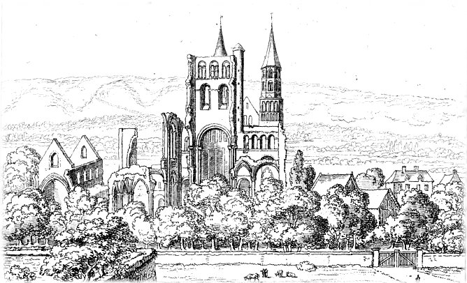 L'abbaye de Jumièges subit toutes les vicissitudes auxquelles le royaume lui-même fut exposé