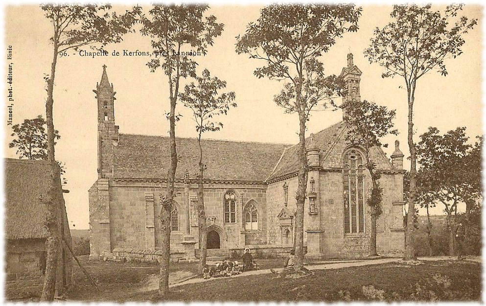 Chapelle de Kerfons Lannion Bretagne
