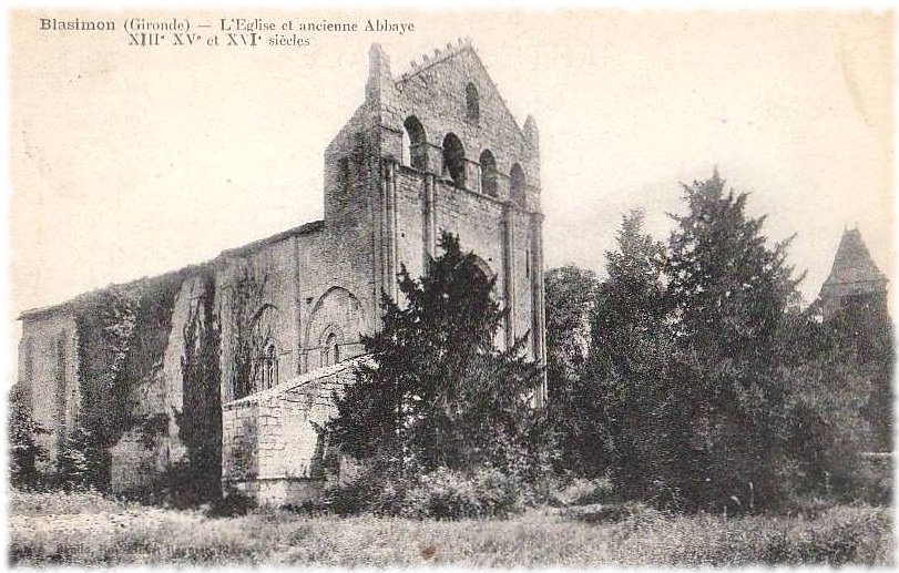 Eglise Saint-Nicolas à Blasimon Gironde