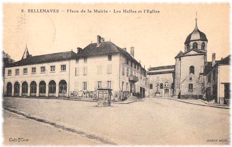 Eglise Saint-Martin à Bellenaves Allier