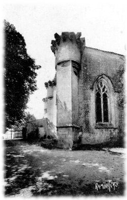 église fortifiée d'angoulins