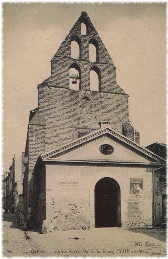 Chapelle Notre-Dame du Bourg à Agen Lot et garonne