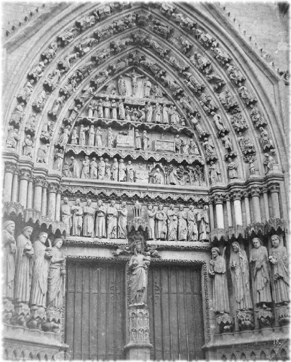 Amiens, cathédrale Notre-Dame, vaisseau sud