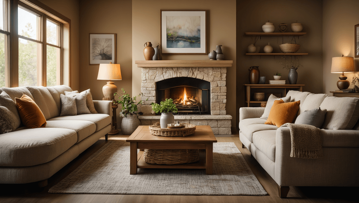 harmoniser couleurs et matières pour un intérieur chaleureux