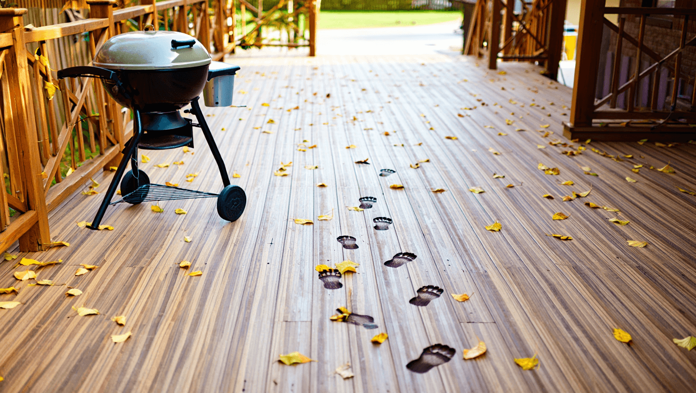 Comment entretenir ta terrasse bois avant les pluies d’automne