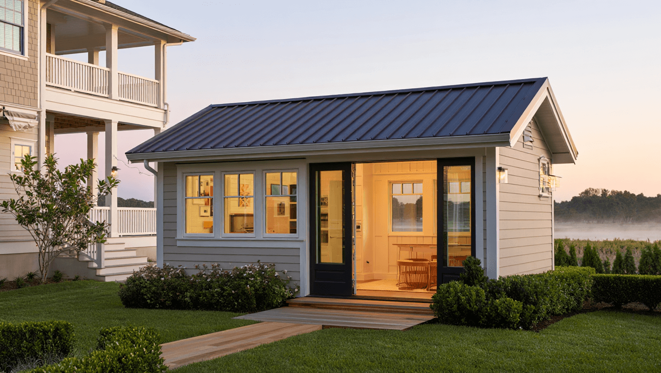 Il a transformé son garage en studio de jardin sans permis de construire