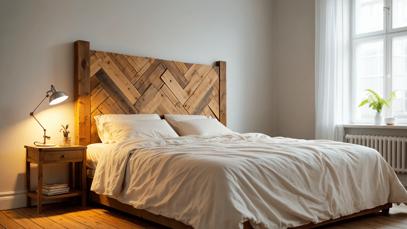 Fabriquer une tête de lit DIY : idées faciles et pas chères