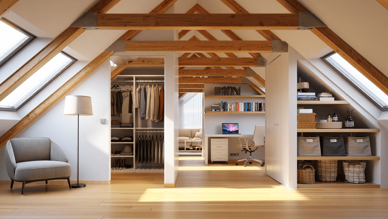 5 idées d'utilisation de combles aménagés !