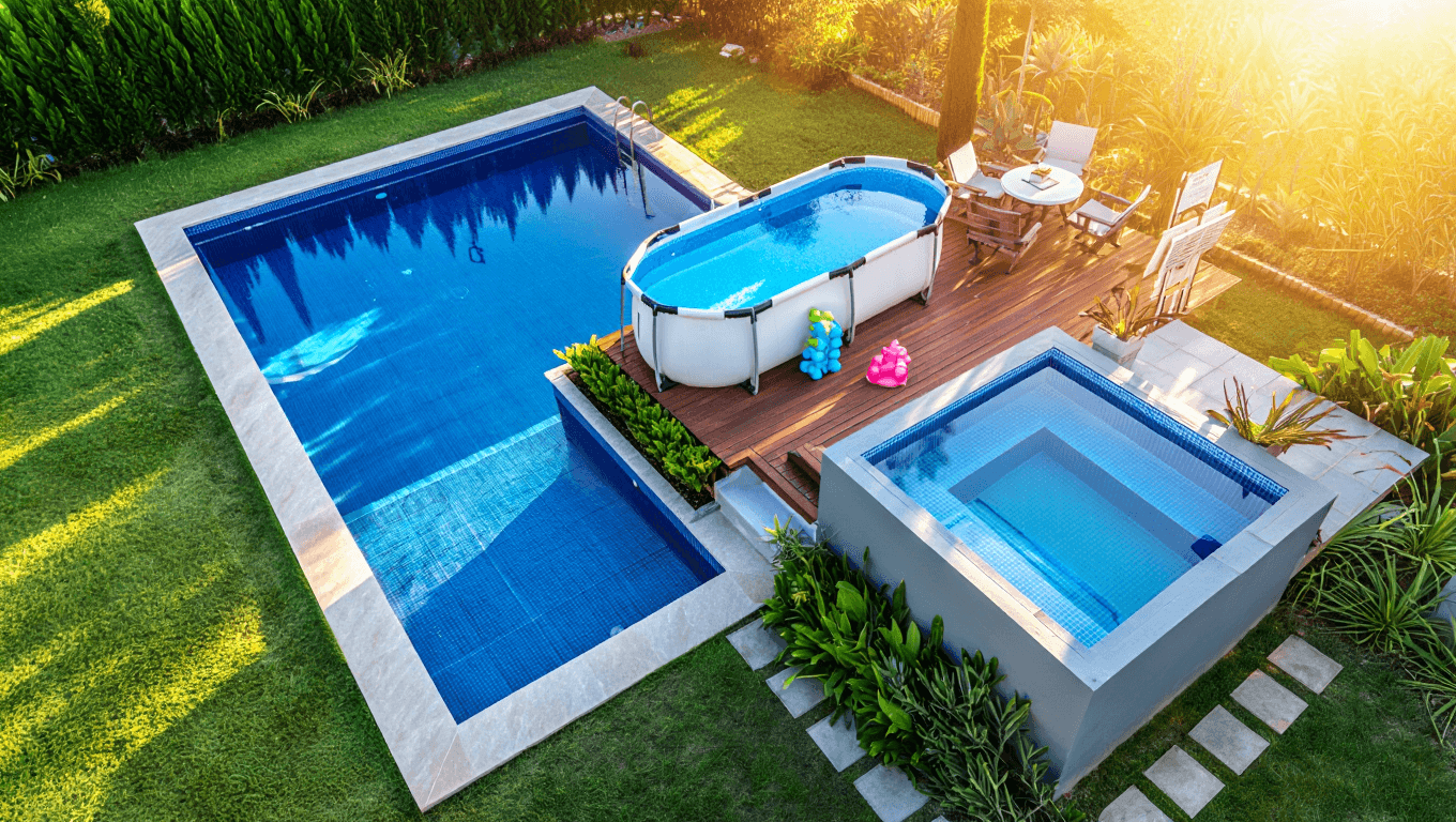Les 3 principaux types de piscine à installer à la maison !