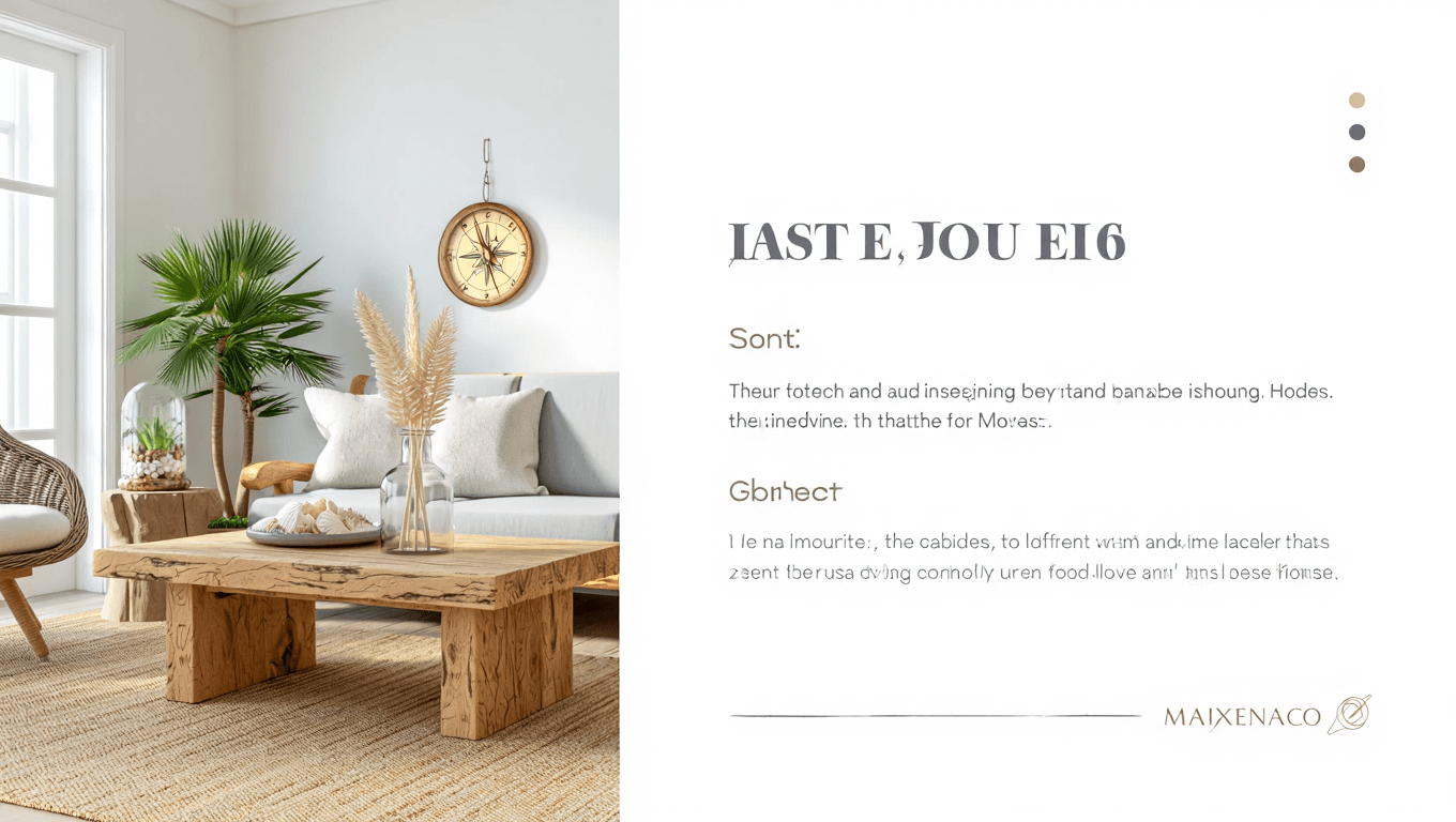 Comment créer une ambiance bord de mer chez vous
