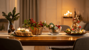 5 idées de centre de table nature pour Noël ?