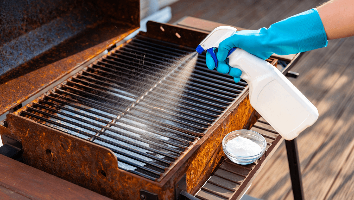 L’astuce simple pour nettoyer un barbecue rouillé