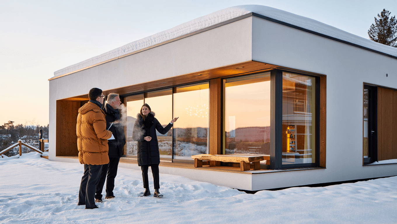 Qu'est-ce qu'une maison passive ? Principe et fonctionnement !