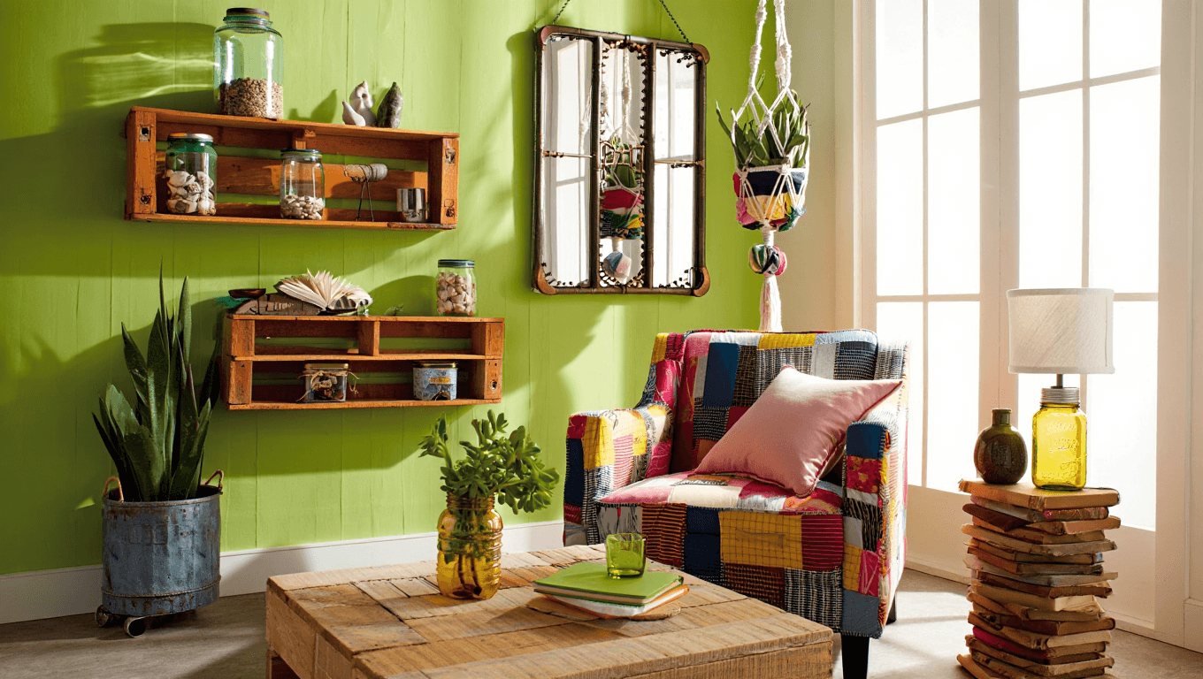 Comment décorer sa maison avec des matériaux recyclés