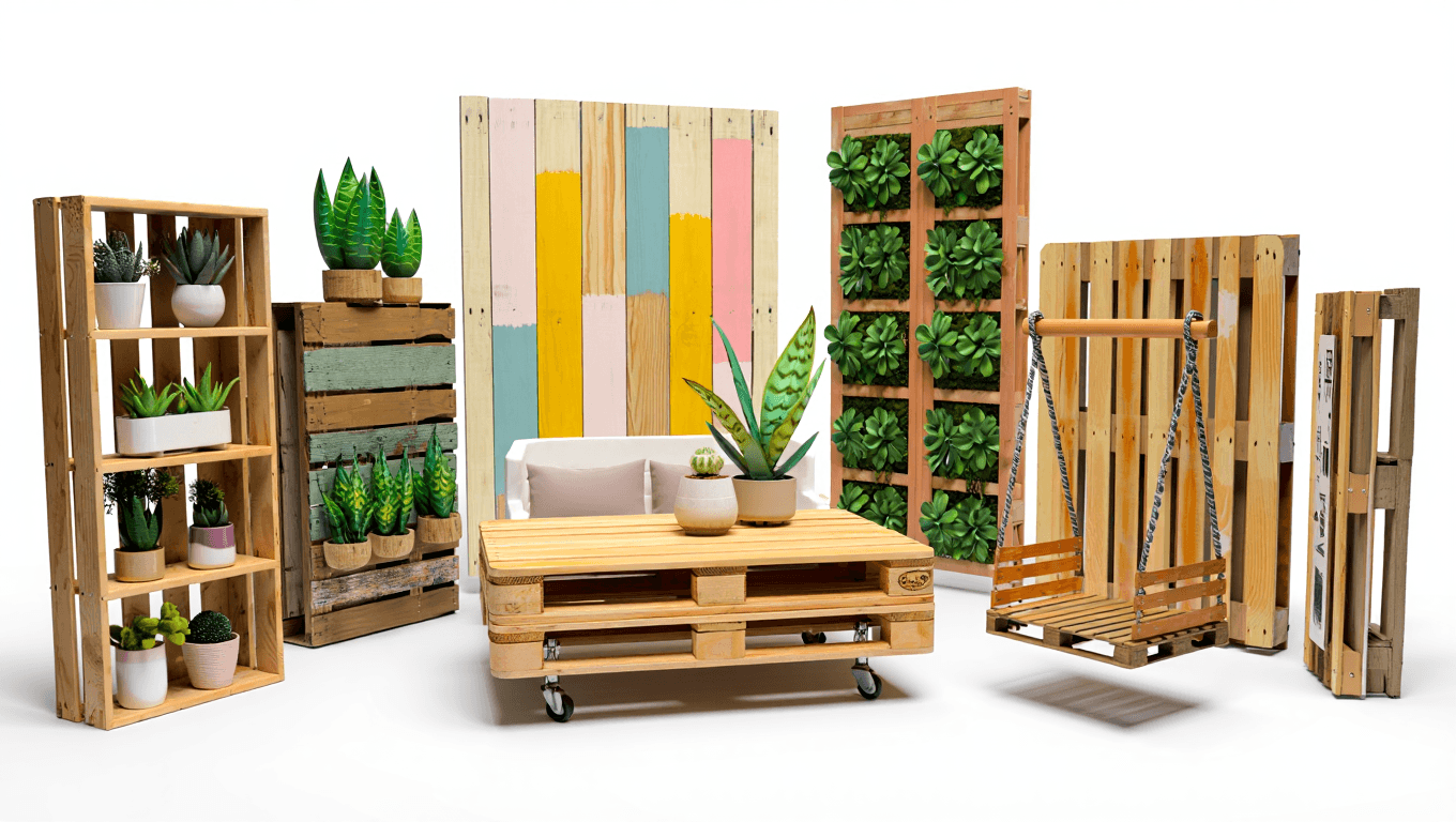 Les meilleures idées déco à partir de palettes en bois