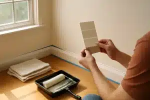 Combien coûte la peinture d'une chambre de 12 m² ?