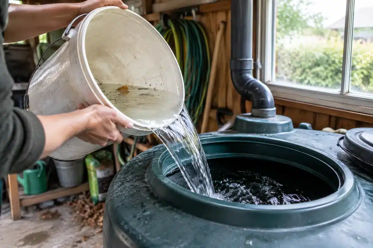 Comment protéger et hiverniser un récupérateur d’eau de pluie avant les gelées ?