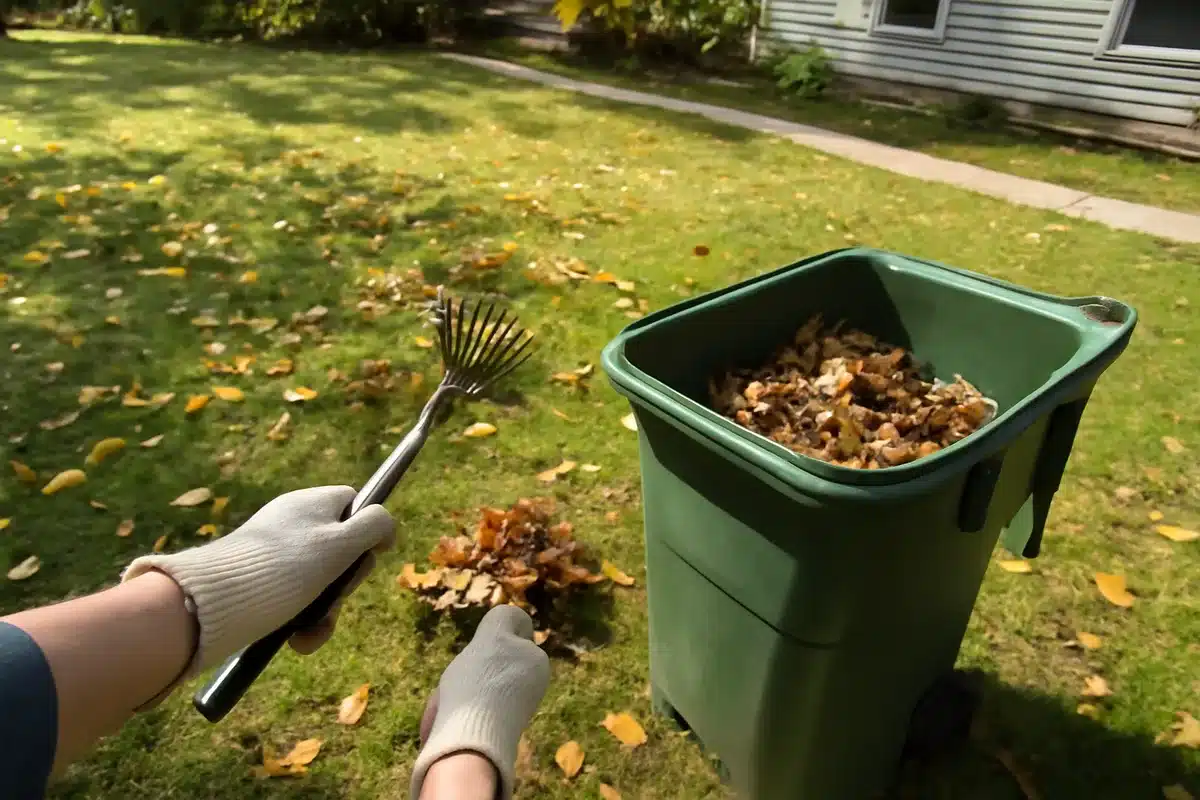 Pourquoi ne pas laisser les feuilles mortes sur la pelouse en hiver ?